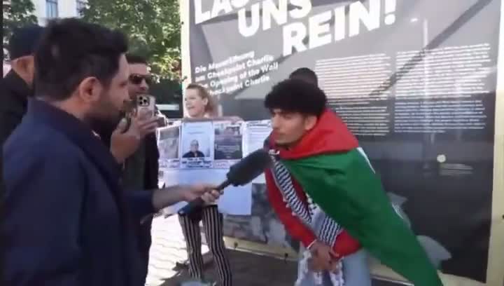 Illustrative photo for: Anti Israel protest message Sparks Tensions in Germany