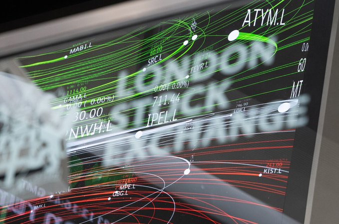 Illustrative photo for: London’s Blue Chip Stock Trading Sees Surge from New York