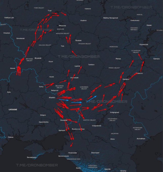 Illustrative photo for: Ukraine drone attack Russia targets oil facilities amid