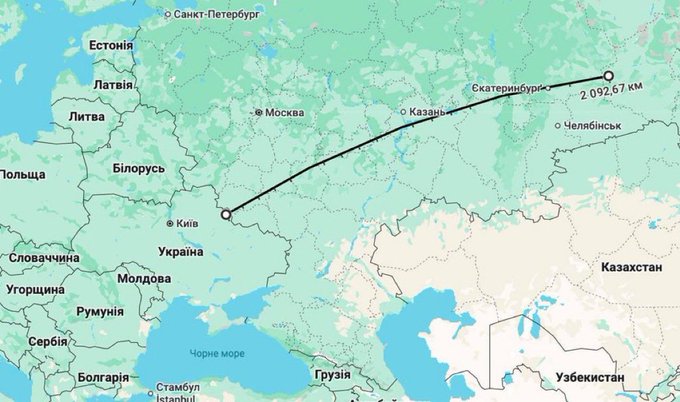 Illustrative photo for: Ukraine long distance drone strike sets world record with