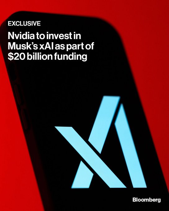 Illustrative photo for: Musk xAI Funding Progress: Over $20 Billion Raised, Nvidia