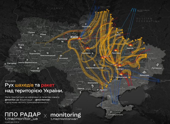 Illustrative photo for: Russian drone missile attack Targets Ukraine’s Energy