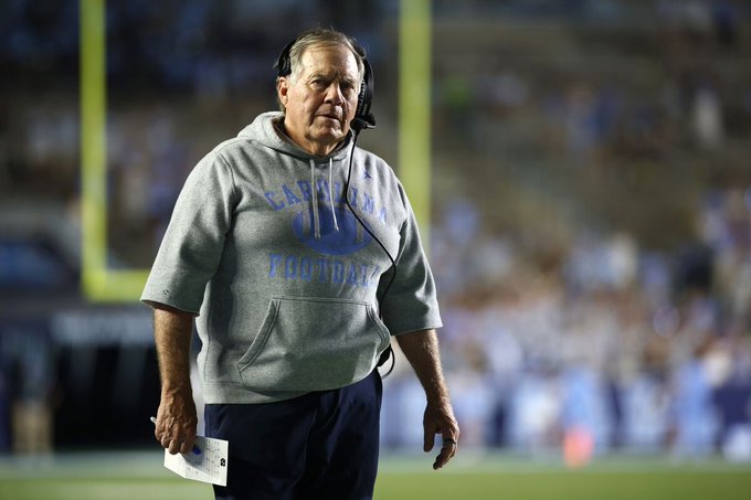 Illustrative photo for: Bill Belichick college football: First North Carolina