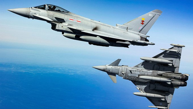 Illustrative photo for: UK Turkey fighter jet deal: £8.2bn for 20 Typhoon jets
