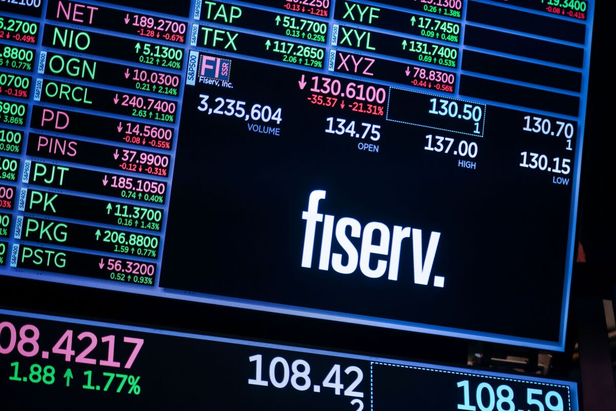Illustrative photo for: Fiserv Earnings Outlook Drops Amid Sharp Share Decline and