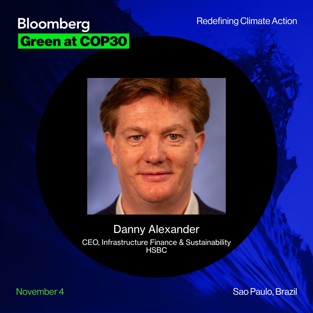 Illustrative photo for: HSBC Infrastructure Finance Sustainability: CEO Danny