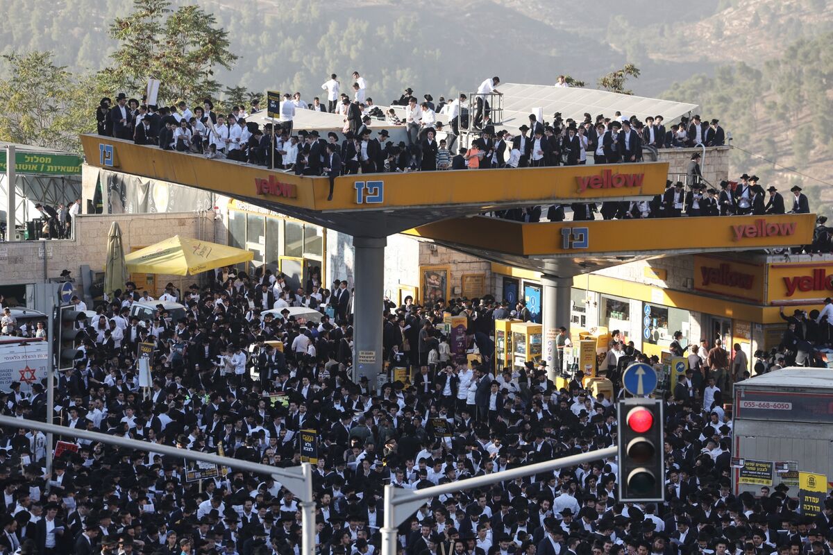 Illustrative photo for: Ultra Orthodox Military Exemption Protest: Thousands