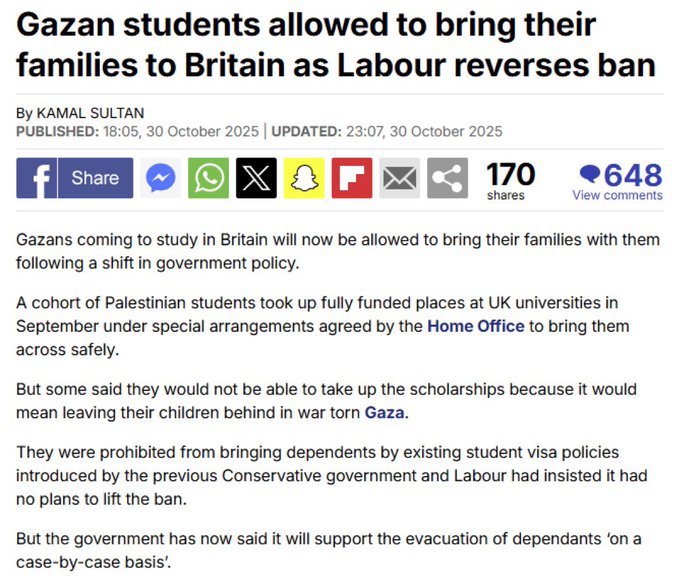 Illustrative photo for: Gazan families migration UK: Entire Gazan families to