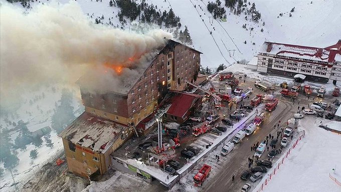 Illustrative photo for: Ski Resort Fire Sentencing: 11 Receive Life for Kartalkaya