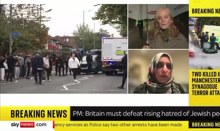 Illustrative photo for: Manchester Synagogue Terror: Sky News Blames
