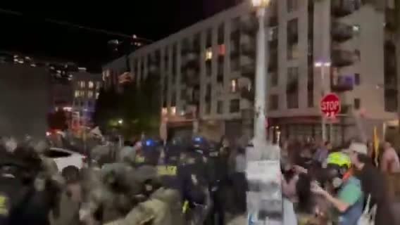 Illustrative photo for: Antifa militant arrests Portland Markings of Rising Clashes