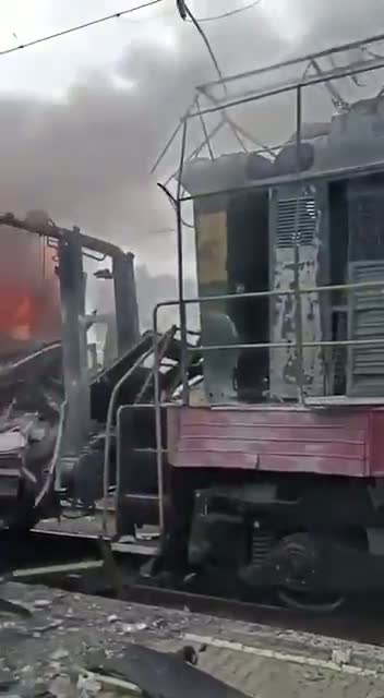 Illustrative photo for: Russian drone attack trains: Dozens injured in Sumy