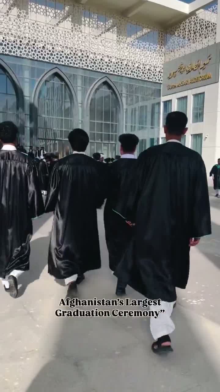 Illustrative photo for: Kabul University Graduation Ceremony Highlights Video
