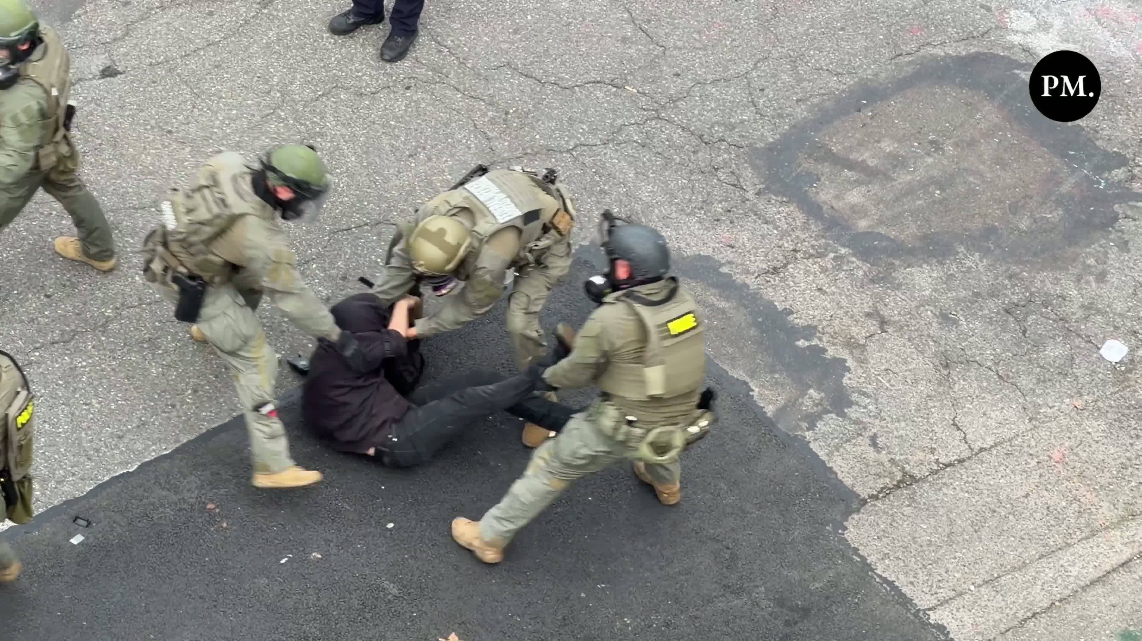 Illustrative photo for: Portland arrests by federal agents surge during nighttime