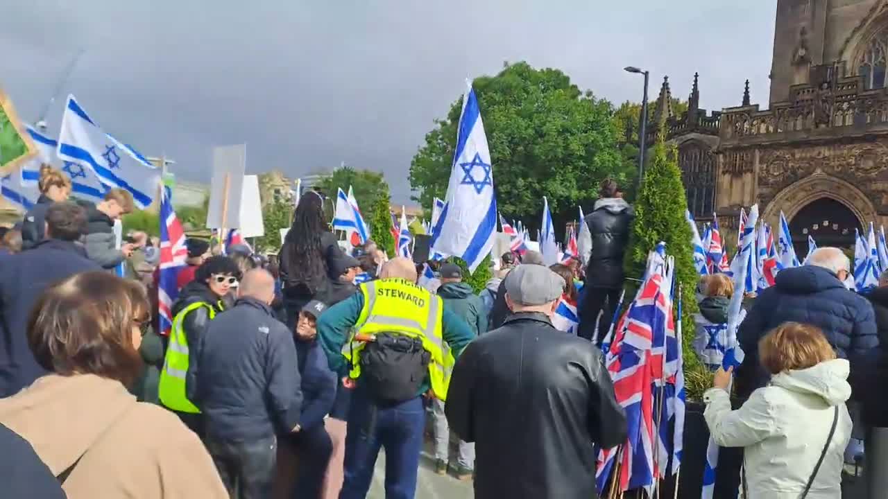 Illustrative photo for: British Jewish community protest in Manchester over