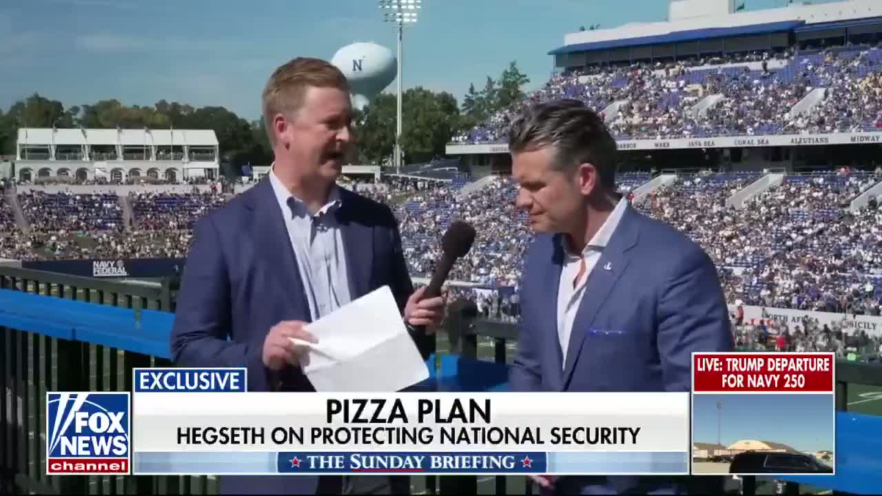 Illustrative photo for: U.S. War Secretary Pete Hegseth Admits to Confusing Pizza