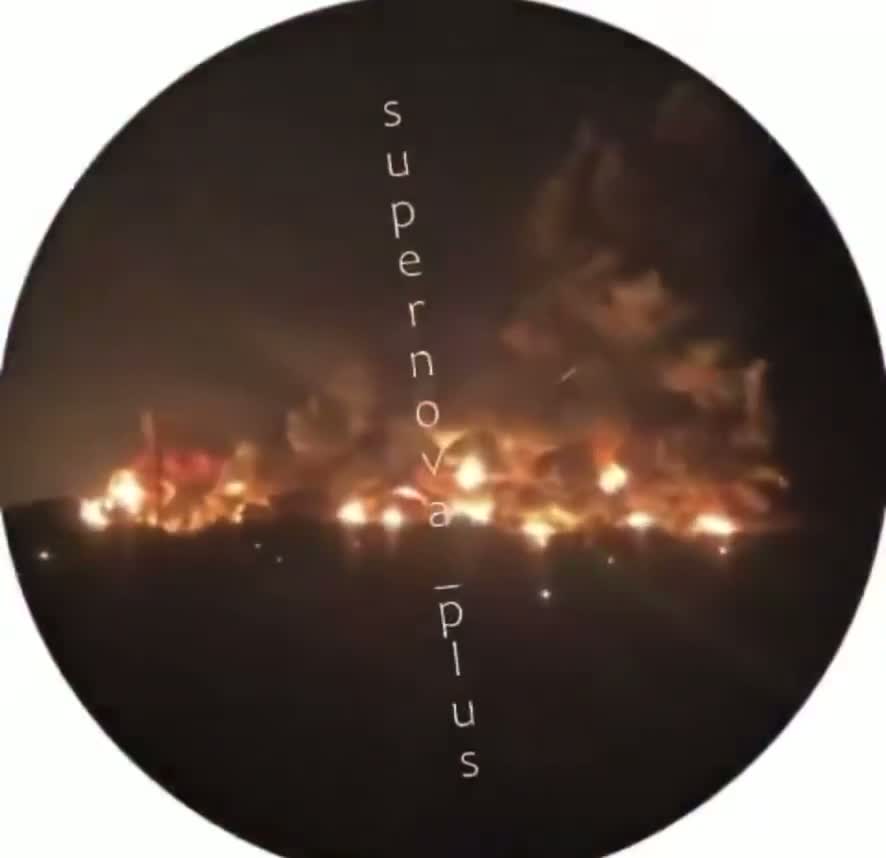 Illustrative photo for: Ukrainian Drone Attack Crimea Causes Massive Fire at