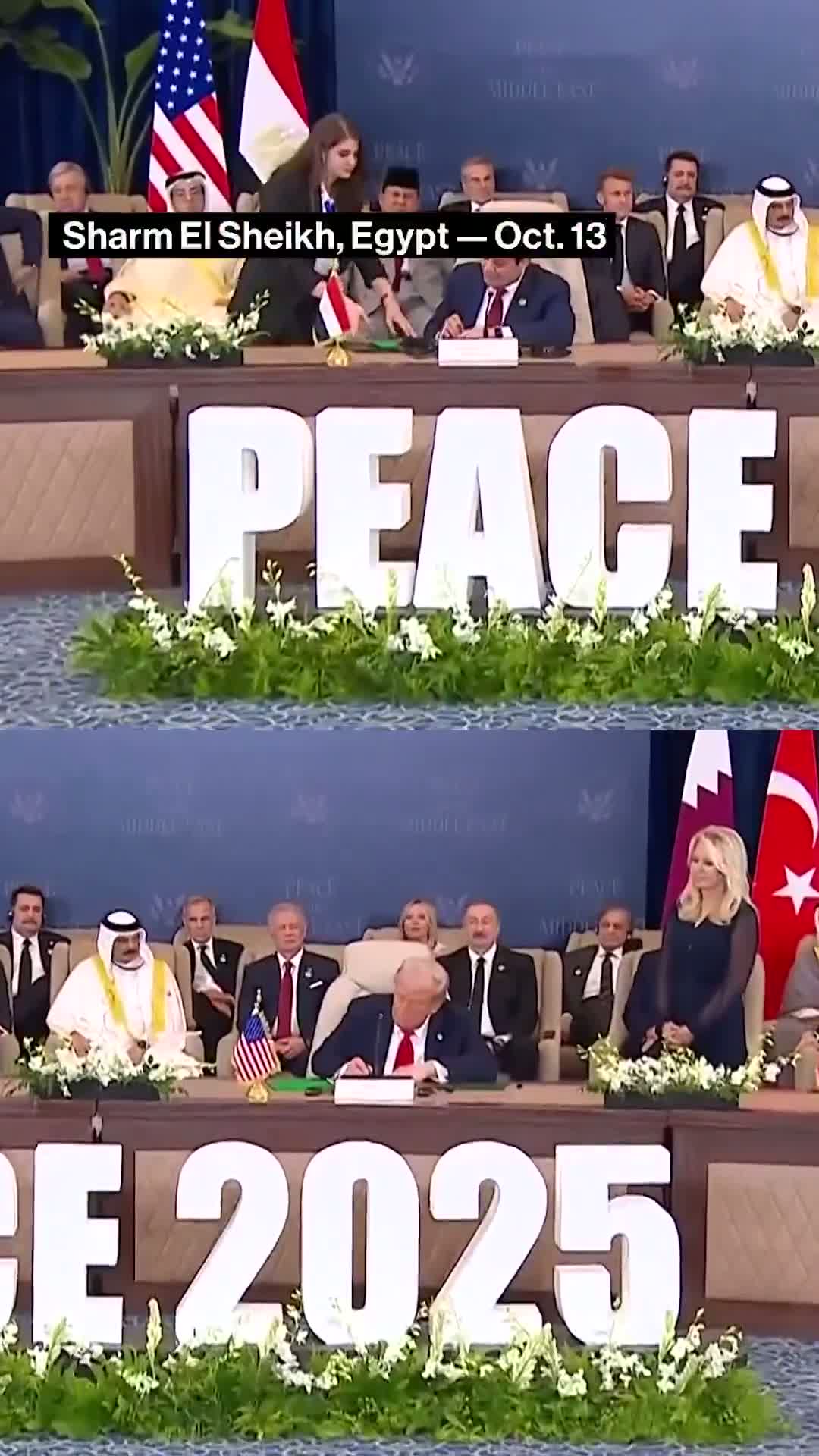 Illustrative photo for: Gaza ceasefire global summit: President Trump joins world