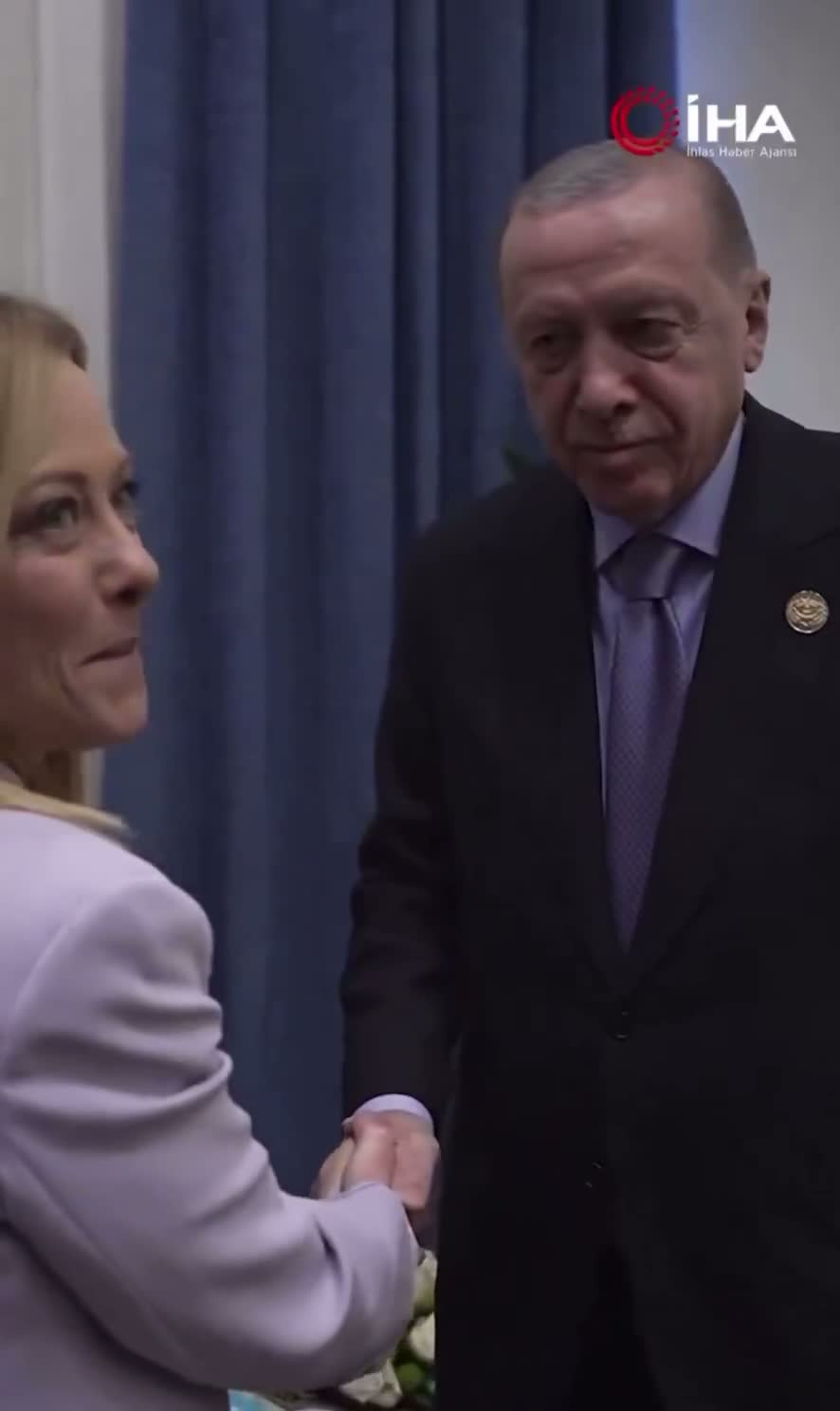 Illustrative photo for: Erdogan advising Meloni smoking: A surprising diplomatic