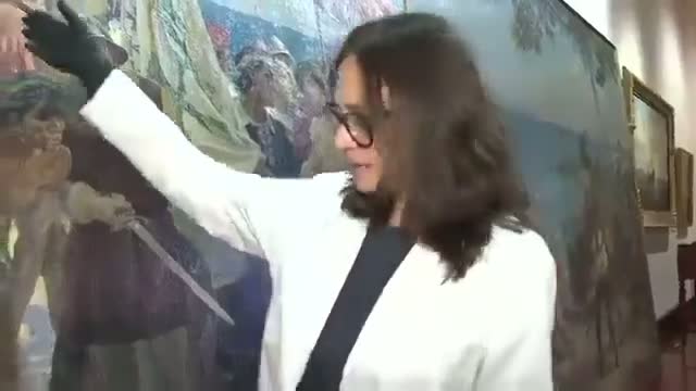 Illustrative photo for: Expert Confirms Irreparable Damage to Columbus Painting at