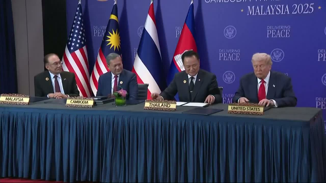 Illustrative photo for: Thailand Cambodia Border Agreement Reached with Trump's Help