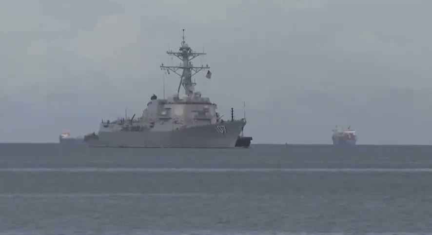 Illustrative photo for: USS Navy Destroyer Trinidad Docks in Trinidad and Tobago