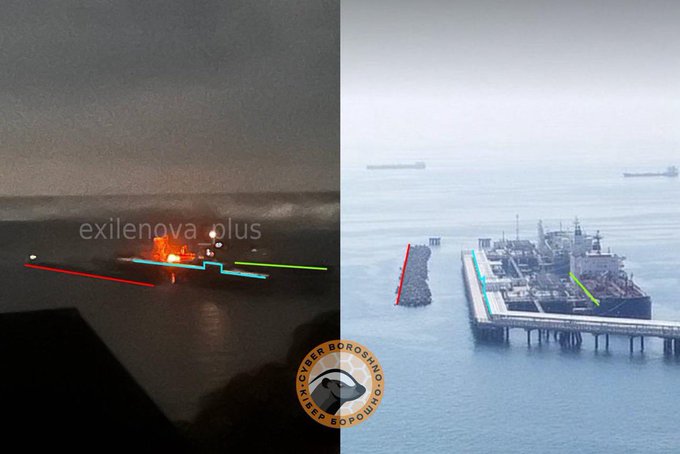 Illustrative photo for: Ukrainian attack on Tuapse targets Rosneft oil