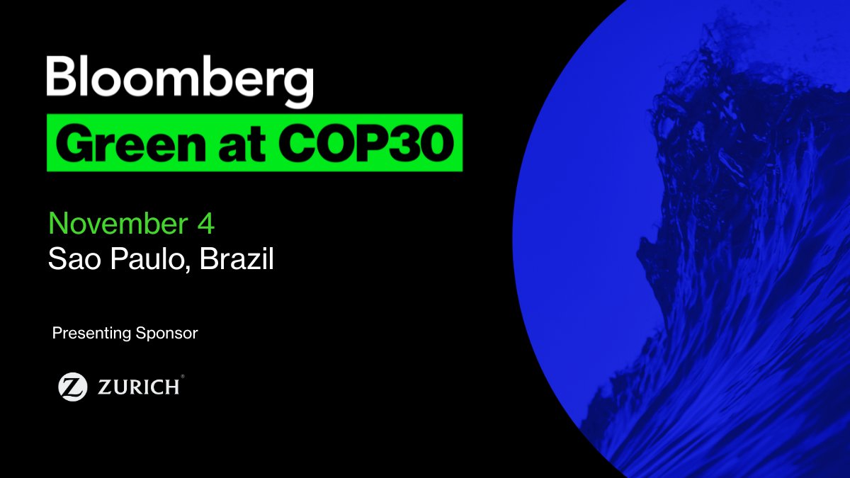 Illustrative photo for: BloombergGreen COP30 Brazil: Live Coverage from São Paulo