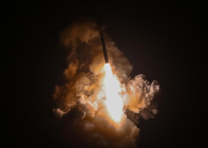 Illustrative photo for: US missile test launch scheduled in early November new