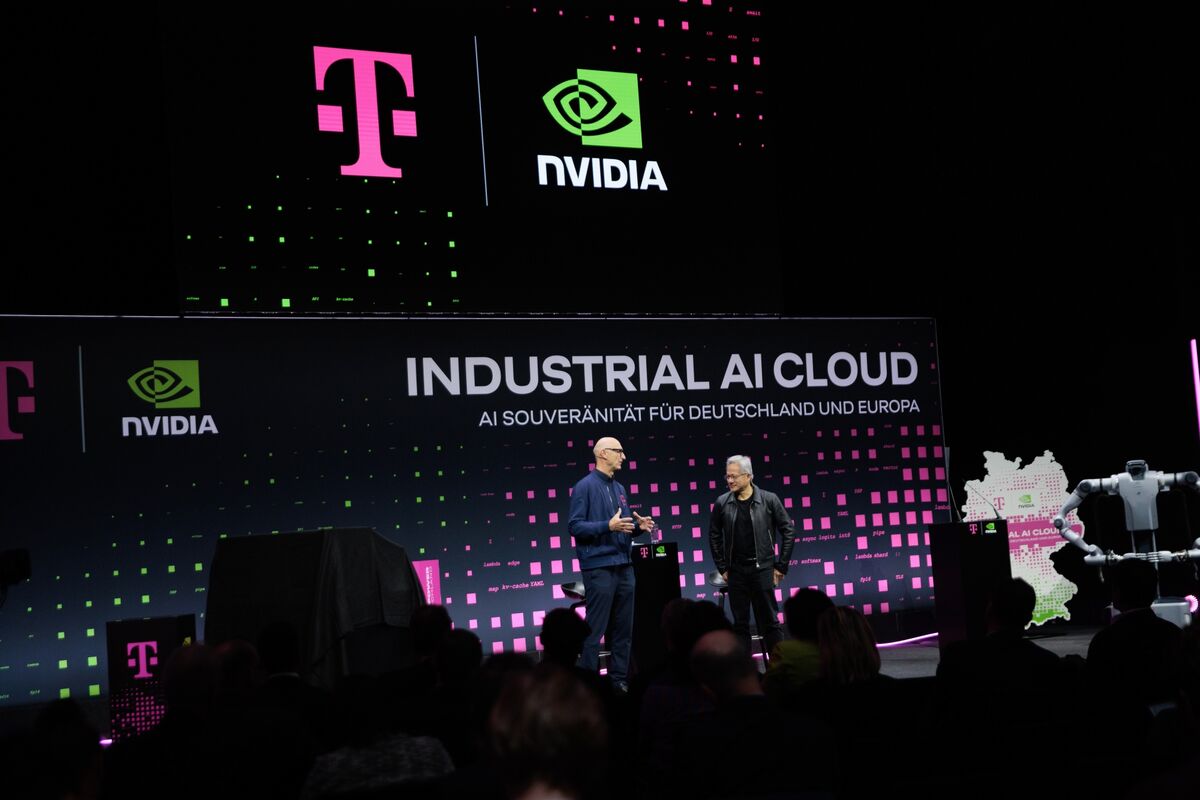 Illustrative photo for: Nvidia Deutsche Telekom Data Center: €1 Billion Germany AI
