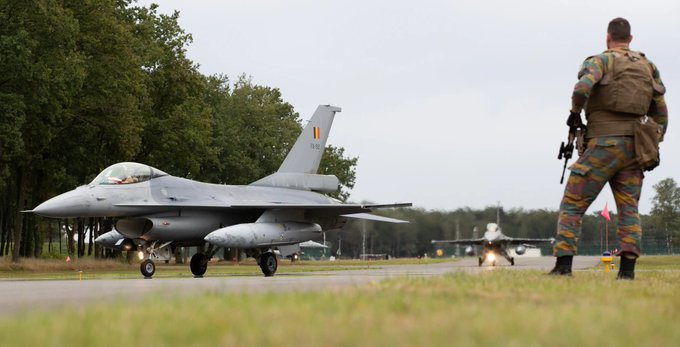 Illustrative photo for: Belgian soldiers drone defenses authorized over military