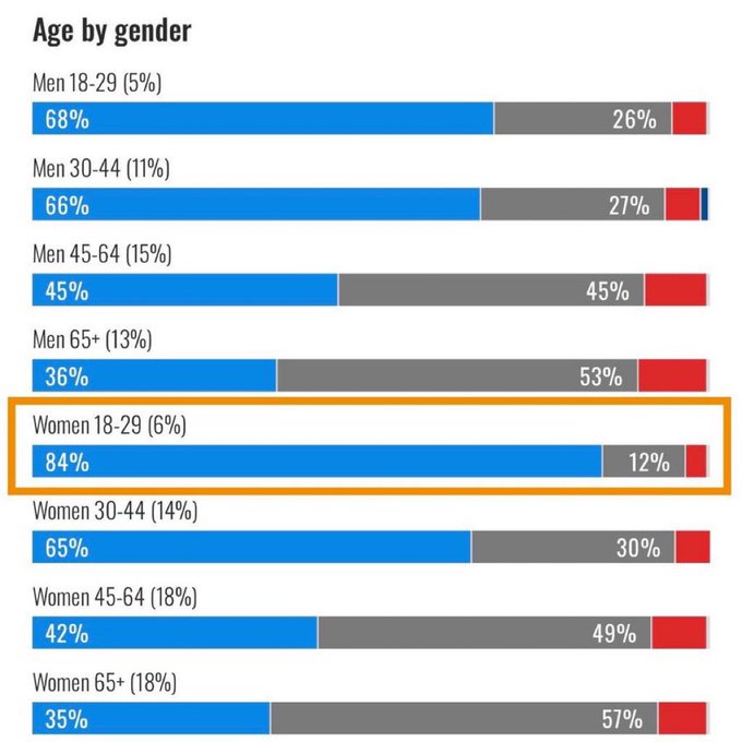 Illustrative photo for: Women aged 18 to 29 voting: 84% Support Mamdani in Recent