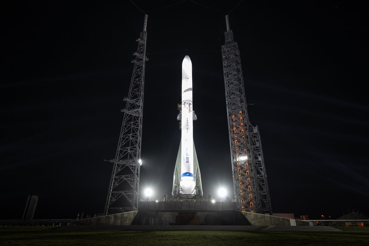 Illustrative photo for: Blue Origin New Glenn Readies for Second Launch Amid SpaceX