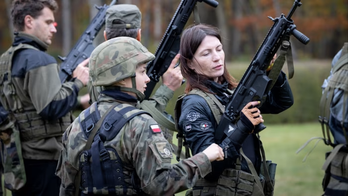 Illustrative photo for: Poland mass military training underway amid rising security