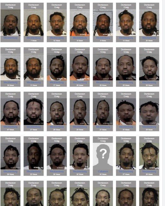 Illustrative photo for: Charlotte repeat offender arrest: Don’taveon Craig detained