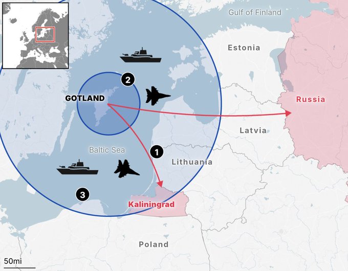 Illustrative photo for: Gotland NATO Baltic base: From Holiday Destination to