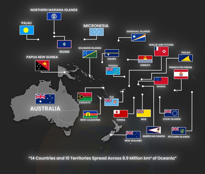 Illustrative photo for: Countries in Oceania: Key Nations and Cultures in the Region