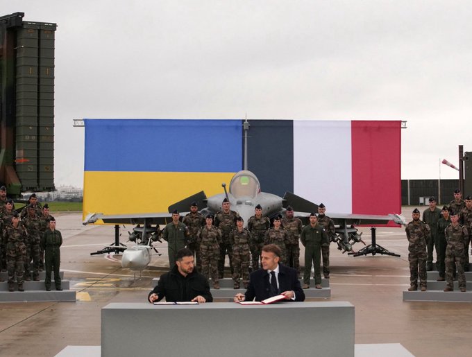 Illustrative photo for: Zelensky France weapons deal: Ukraine secures 100 Rafale