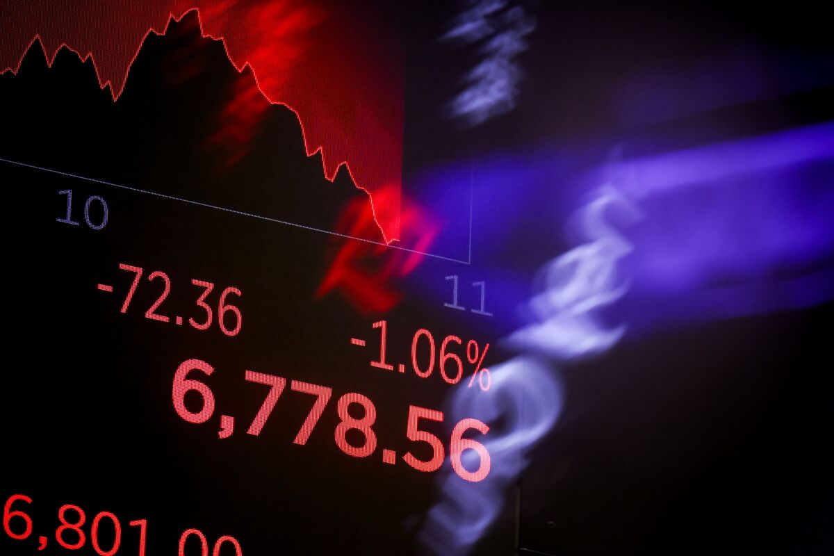 Illustrative photo for: S&P 500 decline Continues with Fourth Straight Drop Amid