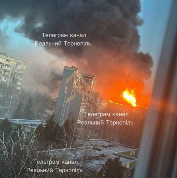 Illustrative photo for: Russian missile strike toll rises to 33 in Ternopil, 6