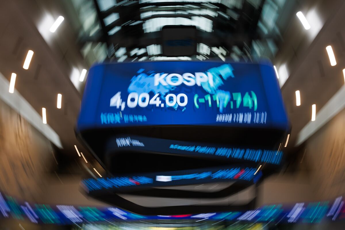 Illustrative photo for: South Korea stock market Surges 61% This Year on AI Growth