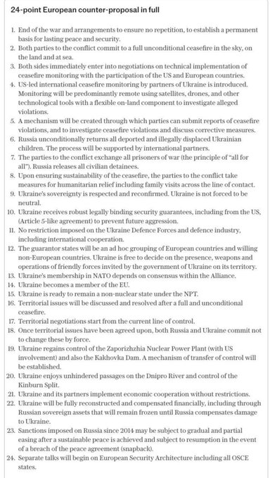 Illustrative photo for: Breaking: Telegraph Reveals Europe peace plan with US-led