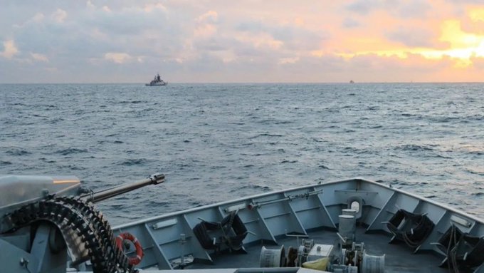 Illustrative photo for: Royal Navy intercepts Russian ships in English Channel