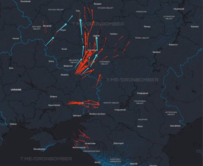 Illustrative photo for: Ukraine drone missile attack Targets Ryazan and Moscow