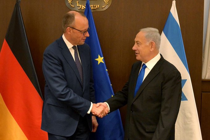 Illustrative photo for: Breaking: Friedrich Merz Israel visit as Chancellor on