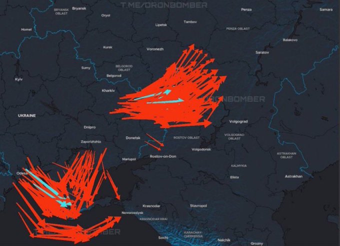 Illustrative photo for: Ukraine drone swarm attack: Major escalation against Russia