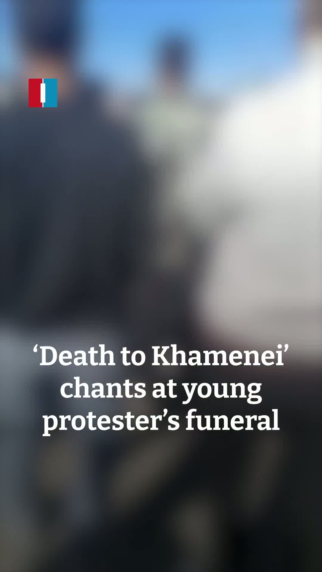 Illustrative photo for: Young Iranians Anti-Regime Protest at Khamenei During Omid