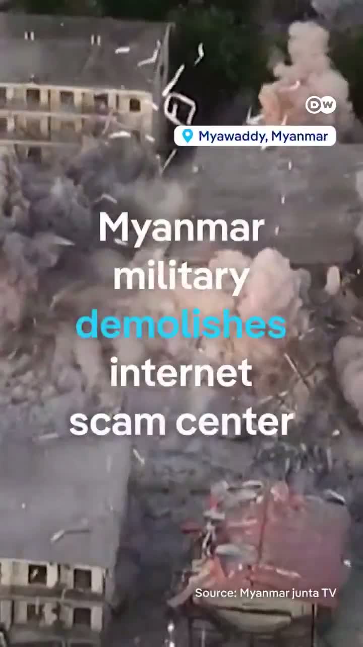 Illustrative photo for: Myanmar cyberscam hub crackdown: Junta rescues hundreds in