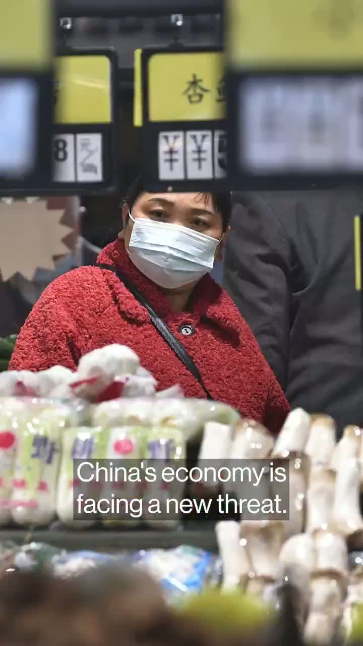 Illustrative photo for: China low consumer prices Challenge Global Inflation Efforts