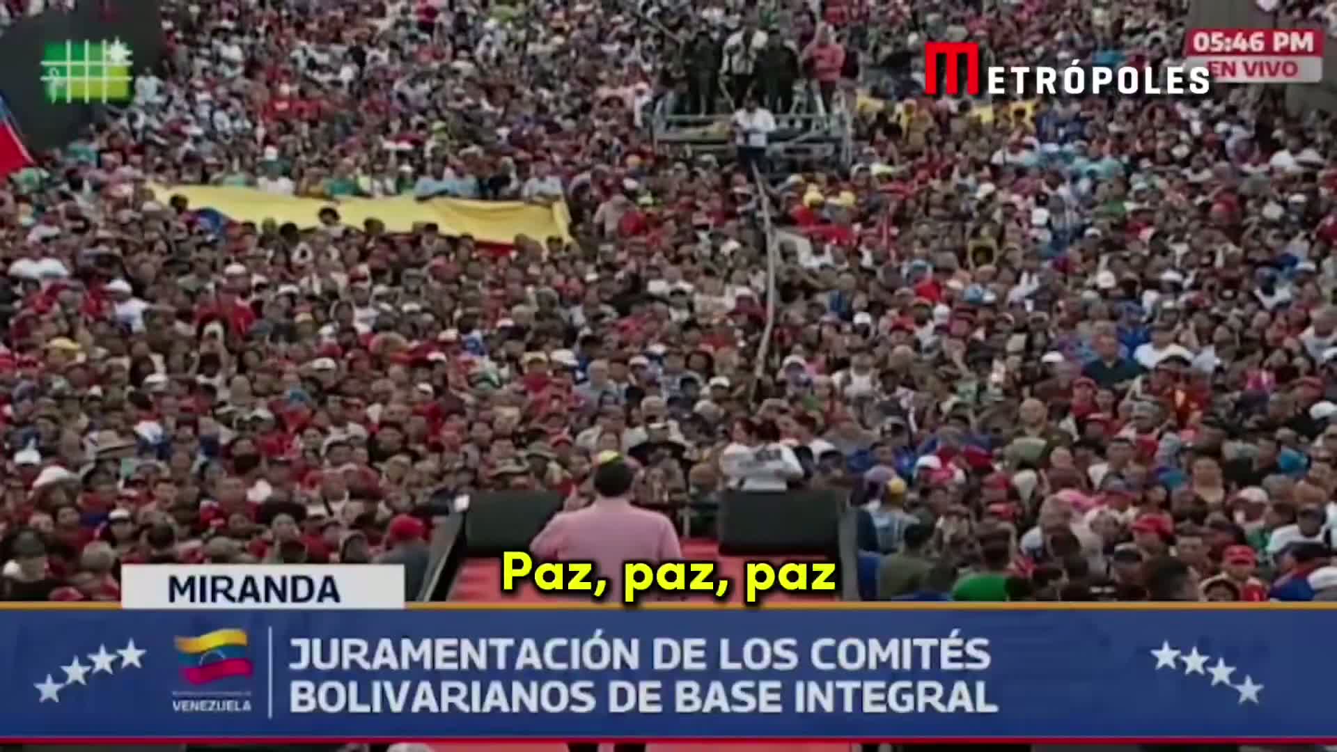 Illustrative photo for: Maduro protests U.S. military with John Lennon’s "Imagine"